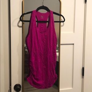 Athleta Rouched racer back tank M